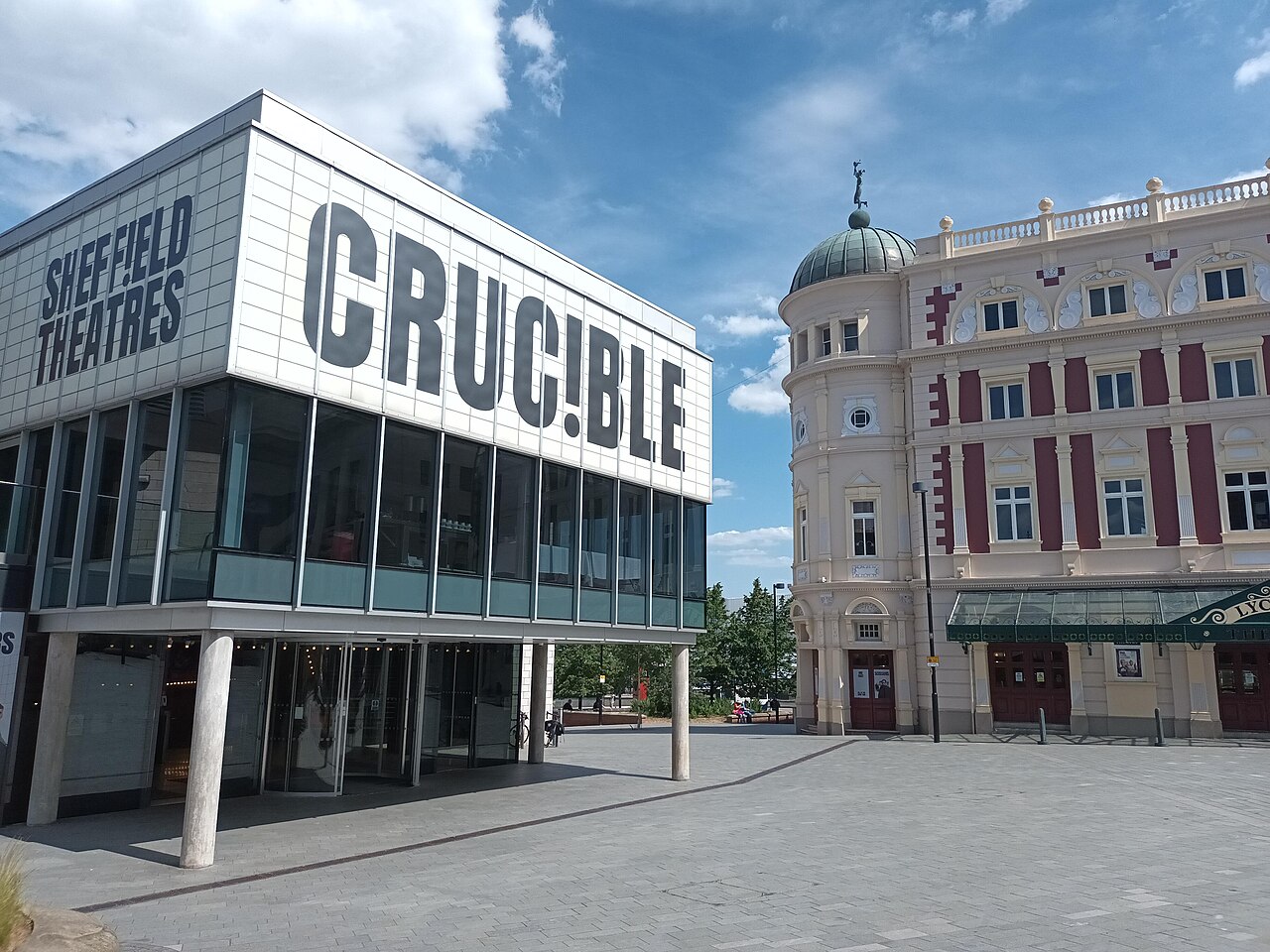Crucible Theatre in Sheffield City Centre, Sheffield